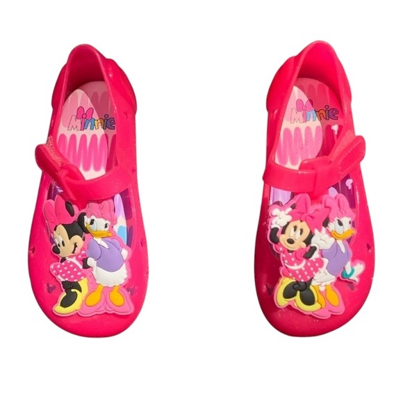 NWOT Minnie Mouse Jelly  Mary Jane Sandals Size 7c Toddler Girls - Picture 3 of 8